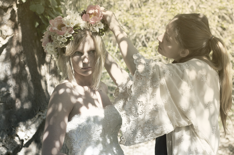 couronne de fleurs couronne de fleurs