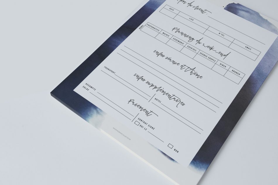 planning de rendez-vous avec les mariés pour photographes de mariage